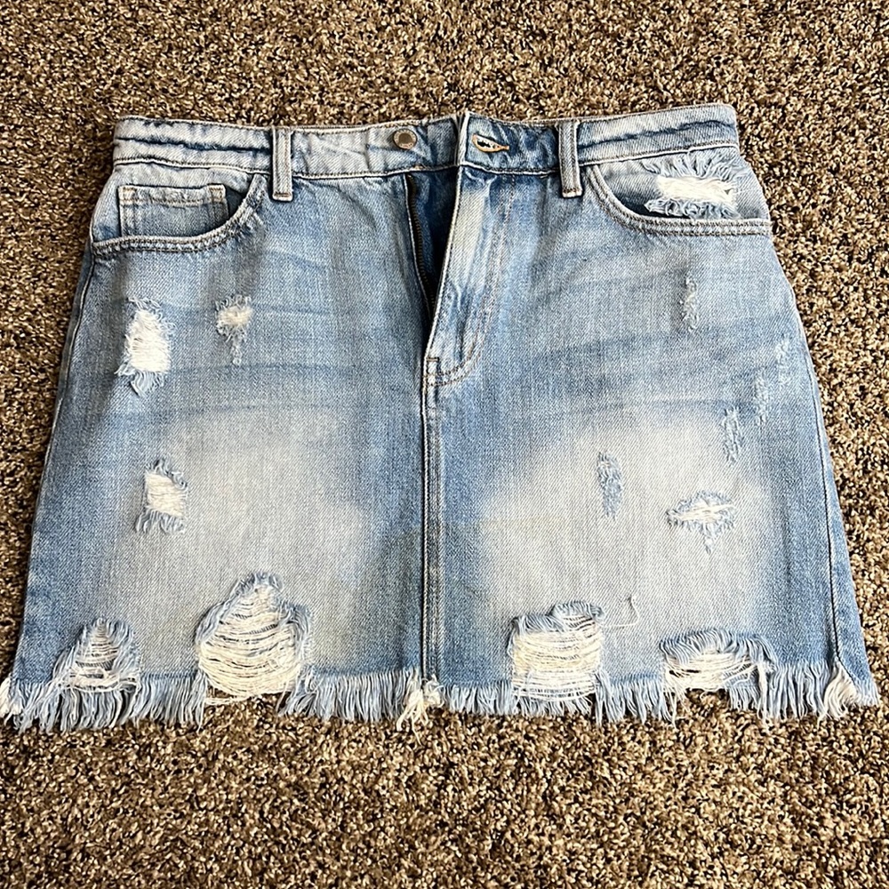 Kancan Jean Skirt